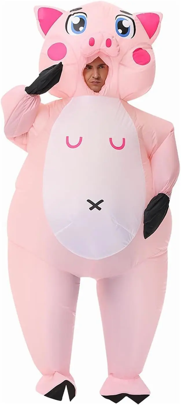 Déguisement gonflable cochon