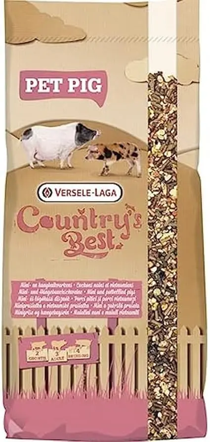 Sac de muesli Versele-Laga Pet Pig 17 kg pour alimentation équilibrée des cochons de compagnie