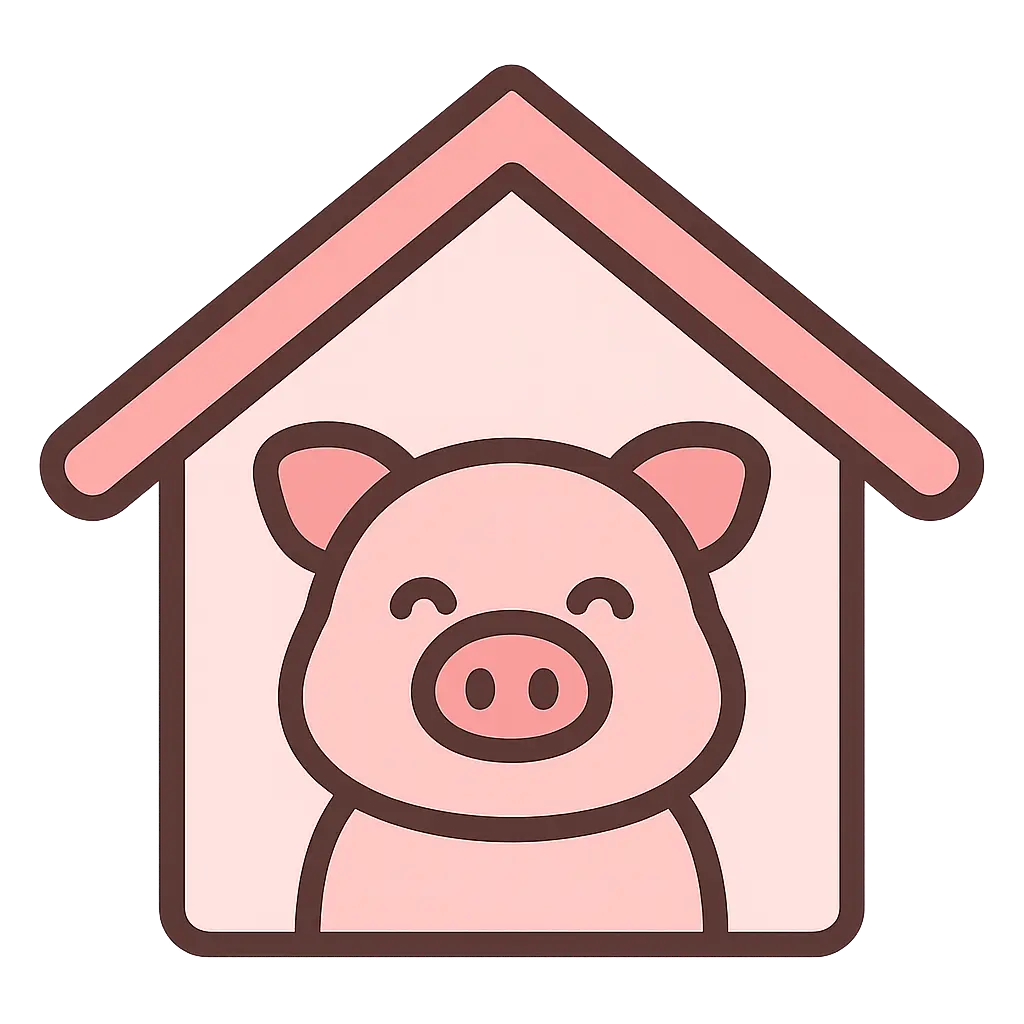 Icône home cochon