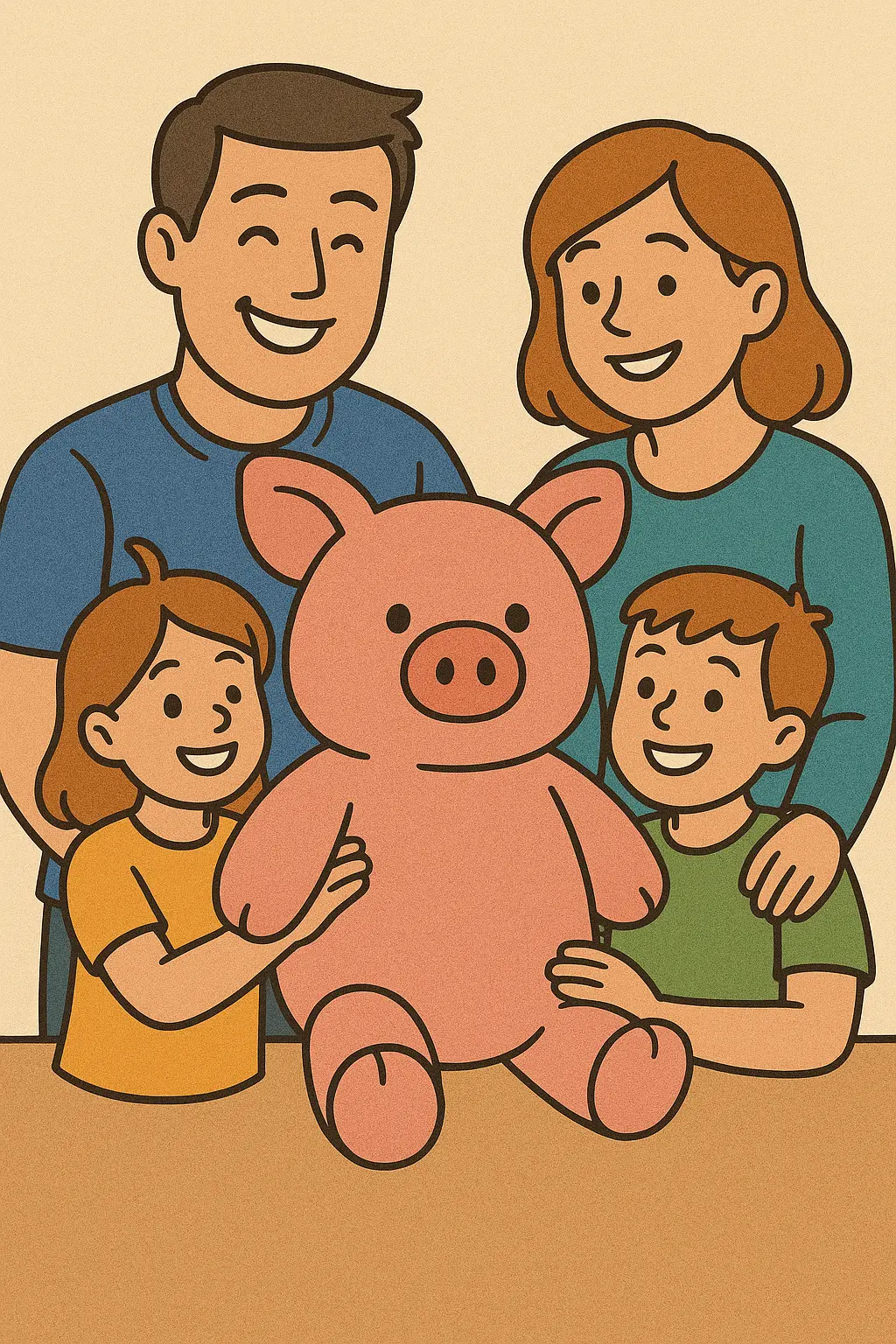 Peluches cochons