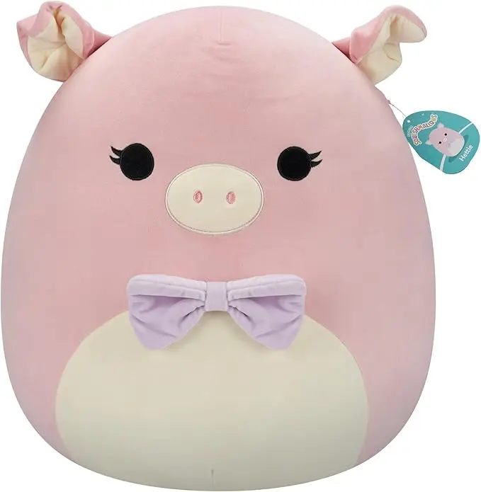 Squishmallows cochon rose 50cm